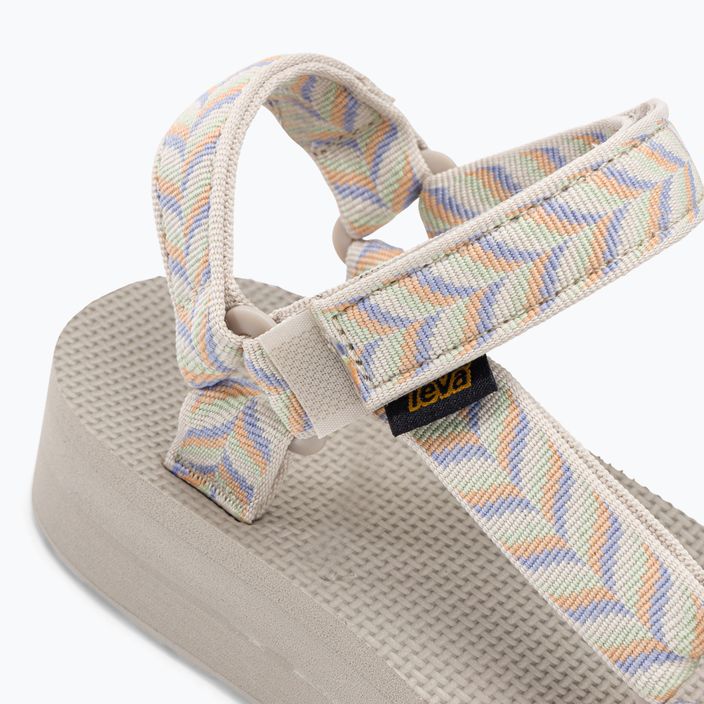 Sandale de drumeție pentru femei Teva Midform Universal retro geometric birch pentru femei 8