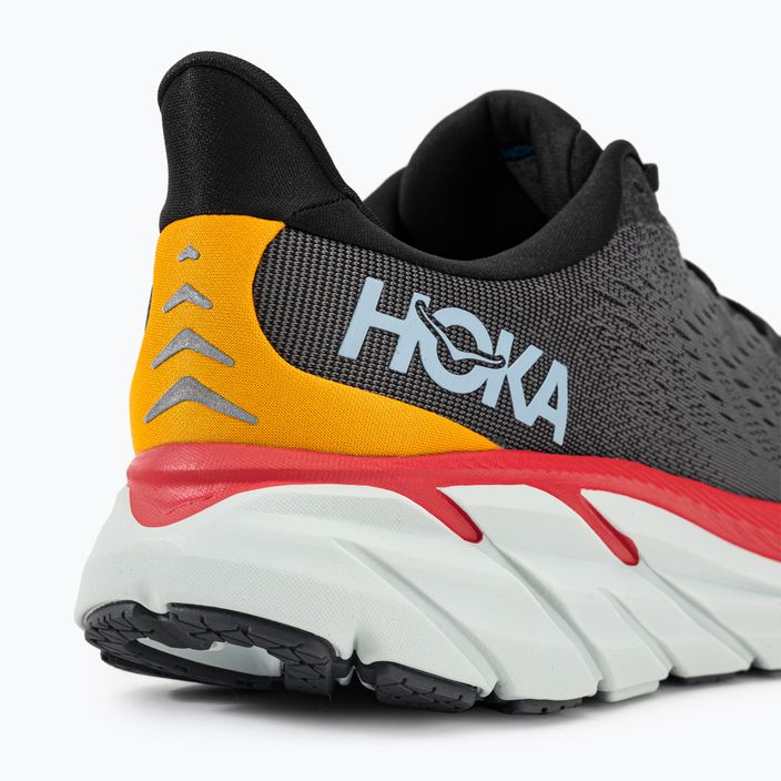 Pantofi de alergare pentru bărbați HOKA Clifton 8 gri 1119393-ACTL 9