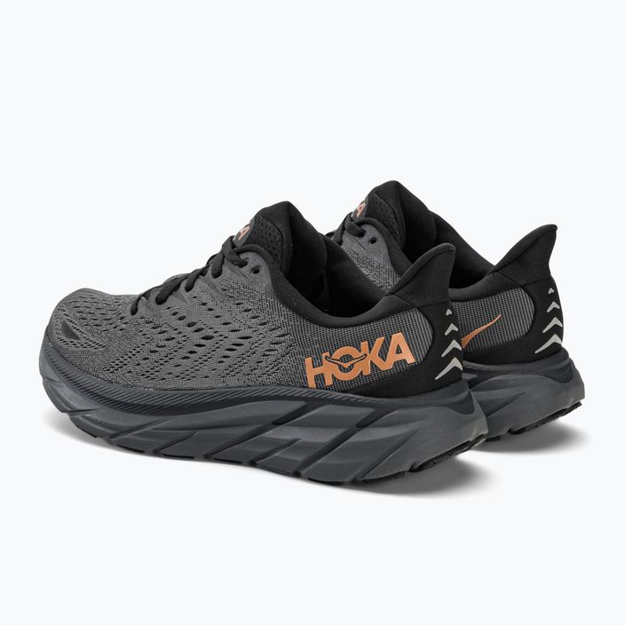 Pantofi de alergare pentru femei HOKA Clifton 8 gri 1119394-ACPP 3