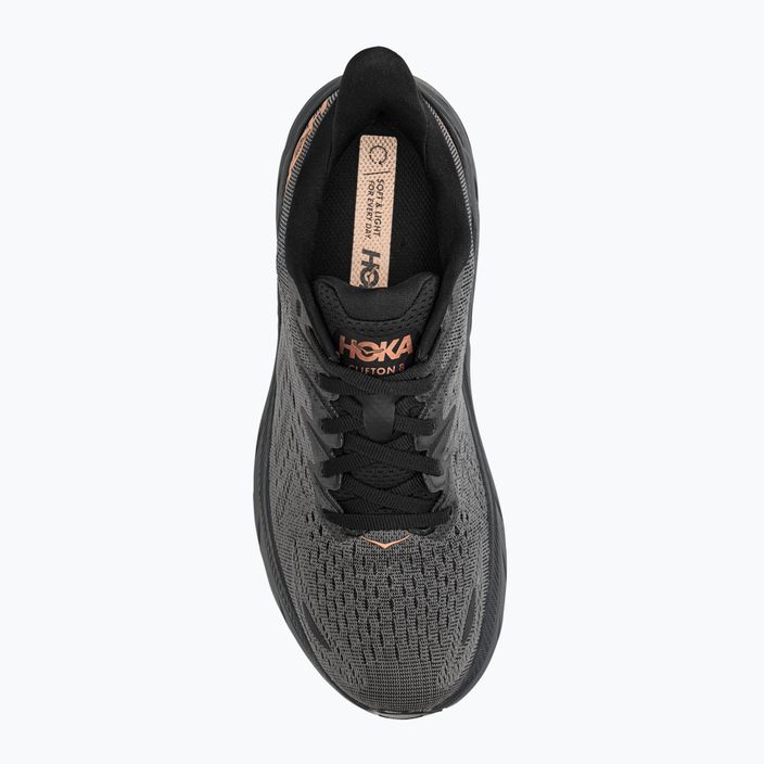 Pantofi de alergare pentru femei HOKA Clifton 8 gri 1119394-ACPP 6