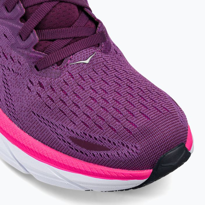 Pantofi de alergare pentru femei HOKA Clifton 8 violet 1119394-GWBY 7
