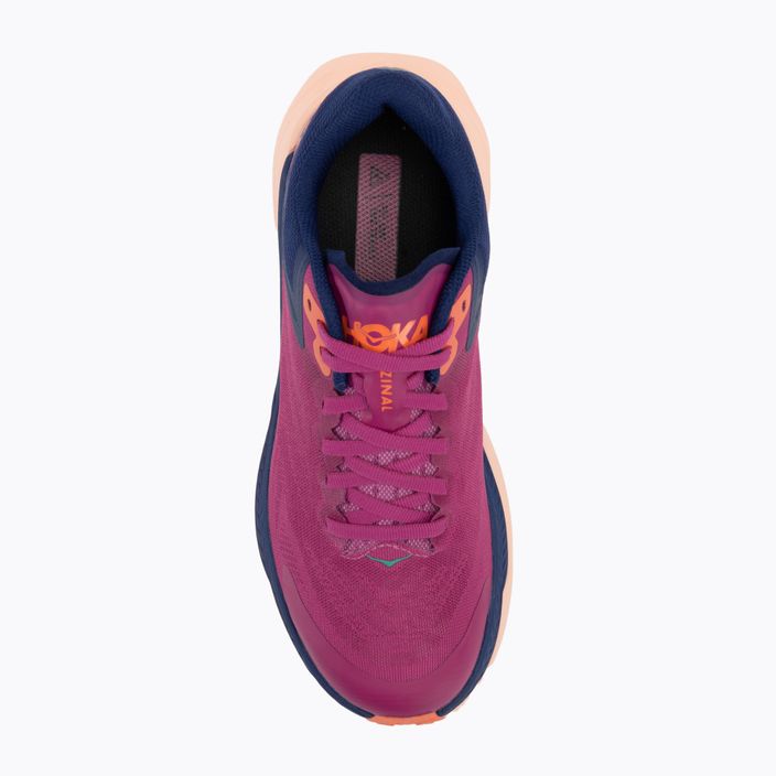 Pantofi de alergare pentru femei HOKA Zinal festival fuchsia/bellwether blue 6