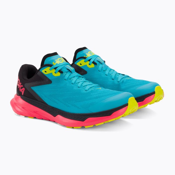 Pantofi de alergare pentru bărbați HOKA Zinal scuba blue/black 4