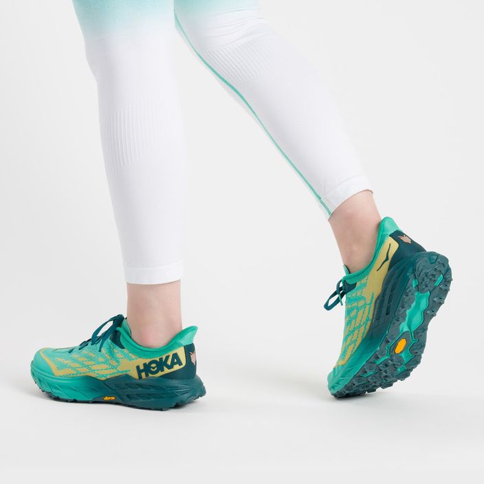 Pantofi de alergare pentru femei HOKA Speedgoat 5 verde 1123158-DTWGR 13
