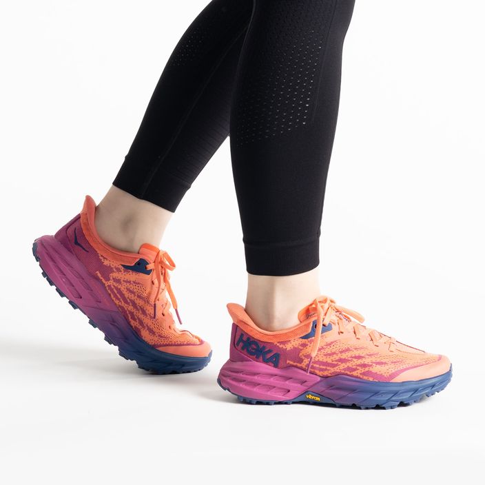 Pantofi de alergare pentru femei HOKA Speedgoat 5 portocaliu 1123158-FFCM 3