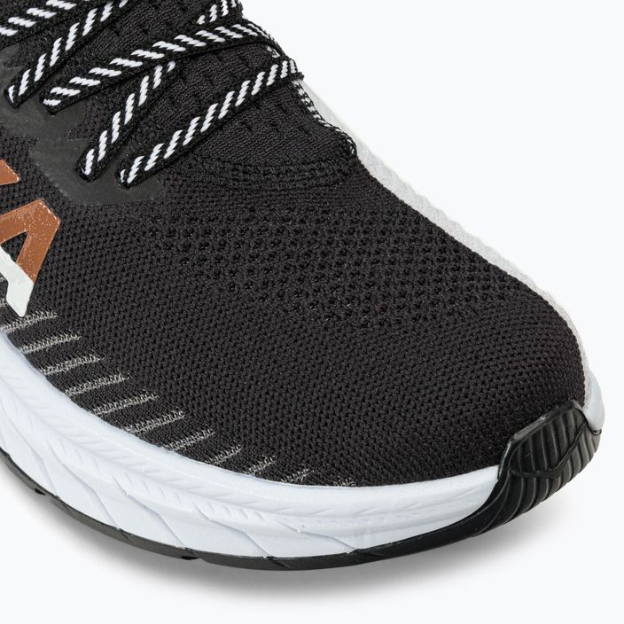 Pantofi de alergare pentru bărbați HOKA Carbon X 3 negru și alb 1123192-BWHT 7