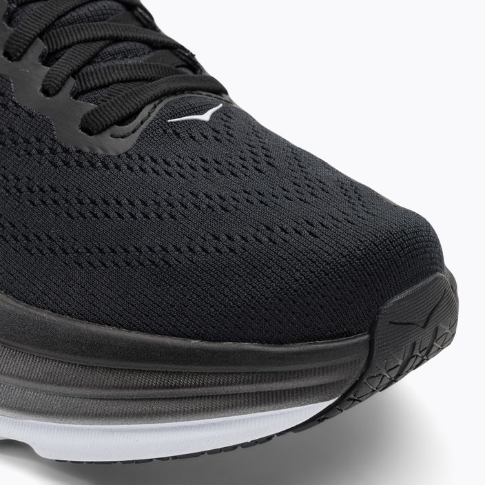 Pantofi de alergare pentru bărbați HOKA Bondi 8 alb/negru 7