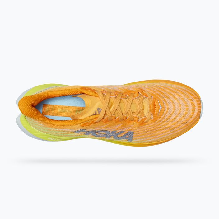 Încălțăminte de alergat pentru bărbați HOKA Mach 5 radiant yellow orange 9