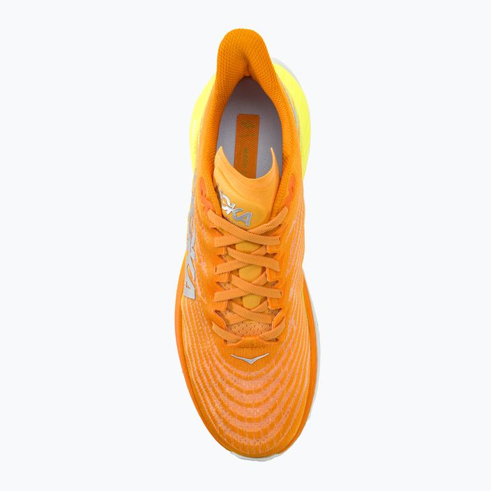 Încălțăminte de alergat pentru bărbați HOKA Mach 5 radiant yellow orange 6