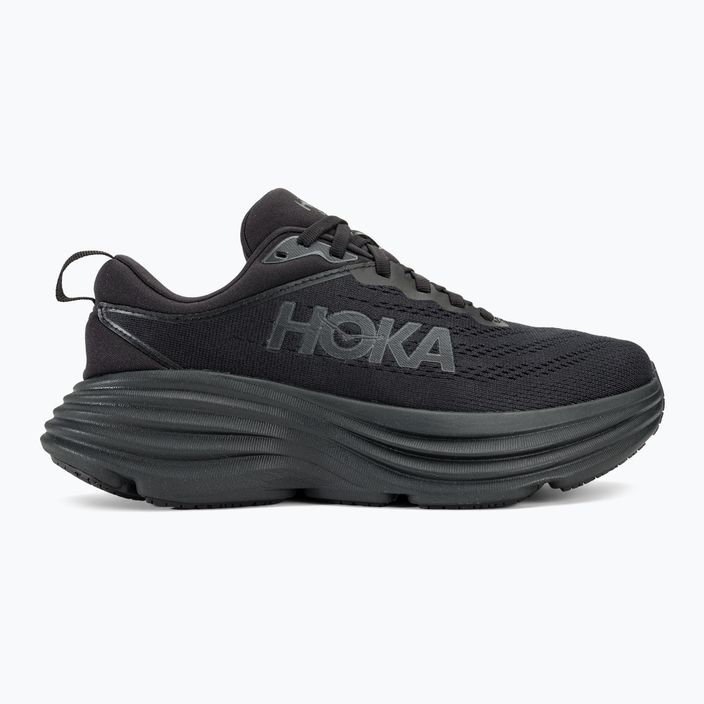 Încălăminte de alergat pentru femei HOKA Bondi 8 Wide black/black 2