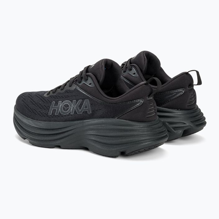 Încălăminte de alergat pentru femei HOKA Bondi 8 Wide black/black 3