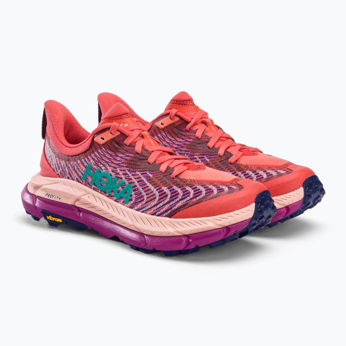 Pantofi de alergare pentru femei HOKA Mafate Speed 4 portocaliu 1131056-CPPF 3