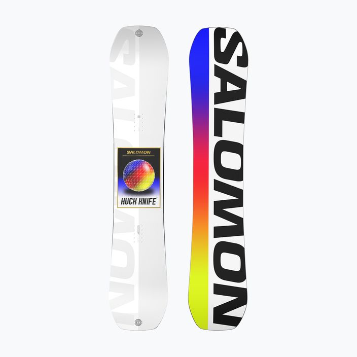 Snowboard pentru bărbați Salomon Huck Knife alb L47018300 7