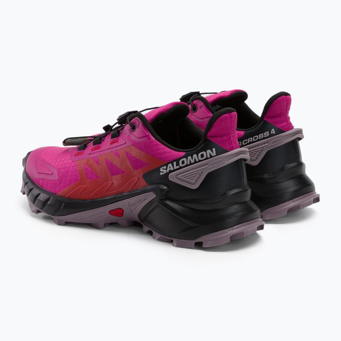Încălțăminte de alergat pentru femei Salomon Supercross 4 roză L41737600 3