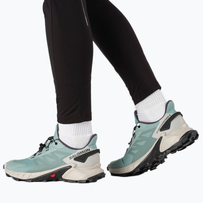 Pantofi de alergare pentru femei Salomon Supercross 4 GTX verde L41737300 10