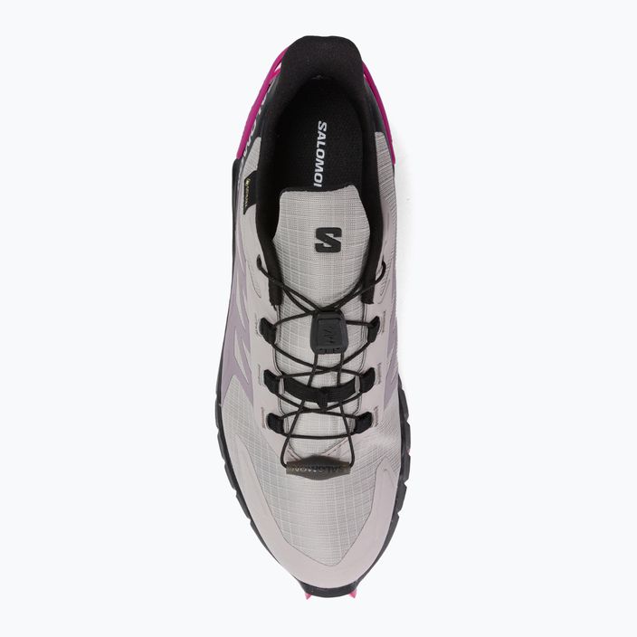 Pantofi de alergare pentru femei Salomon Supercross 4 GTX gri L41735500 6