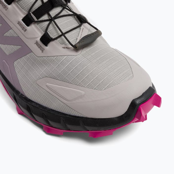 Pantofi de alergare pentru femei Salomon Supercross 4 GTX gri L41735500 7