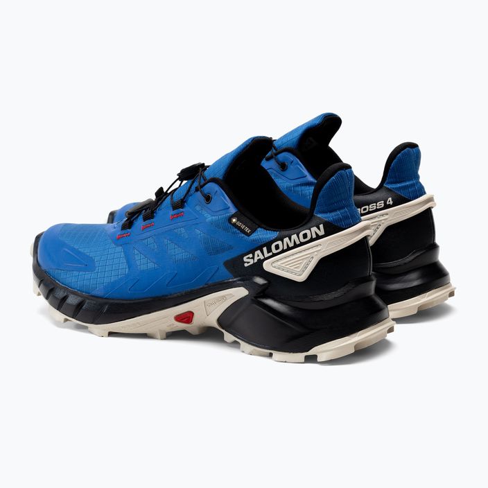 Pantofi de alergare pentru bărbați Salomon Supercross 4 GTX albastru L41732000 5