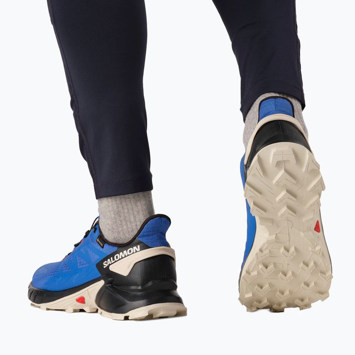 Pantofi de alergare pentru bărbați Salomon Supercross 4 GTX albastru L41732000 4