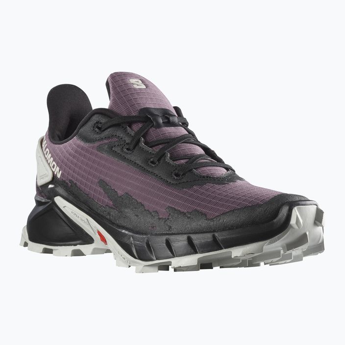 Pantofi de alergare pentru femei Salomon Alphacross 4 violet L41725200 12