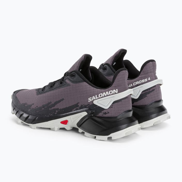 Pantofi de alergare pentru femei Salomon Alphacross 4 violet L41725200 3