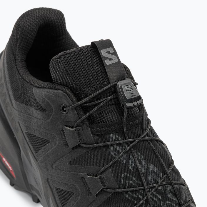 Pantofi de alergare pentru bărbați Salomon Speedcross 6 negru/negru/fantomă 12