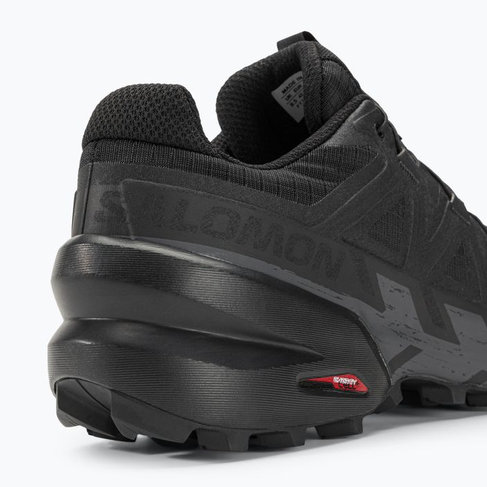 Pantofi de alergare pentru bărbați Salomon Speedcross 6 negru/negru/fantomă 13