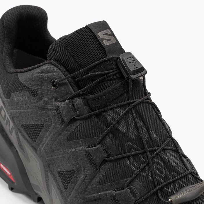 Pantofi de alergare pentru bărbați Salomon Speedcross 6 GTX negru/negru/fantomă 12