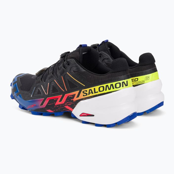 Salomon Speedcross 6 GTX pantofi de alergare pentru bărbați negru/surf the web/safety yellow 6