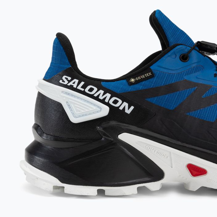 Încălțăminte de alergat pentru bărbați Salomon Supercross 4 GTX albastră L47119600 11