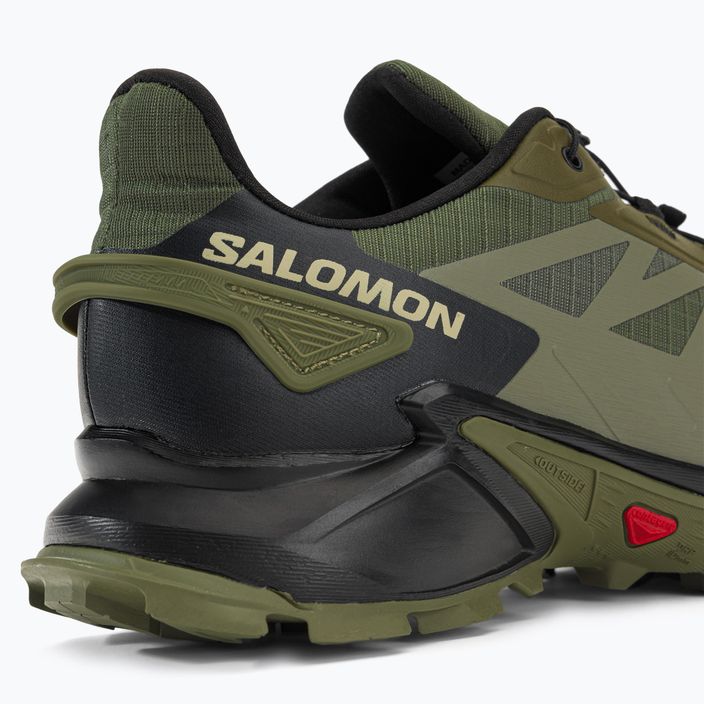 Încălțăminte de alergat pentru bărbați Salomon Supercross 4 verde L47205100 11