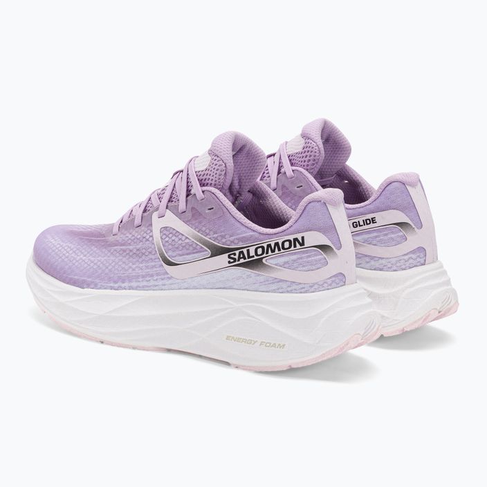 Pantofi de alergare pentru femei Salomon Aero Glide orchid bloom/cradle pink/white 3