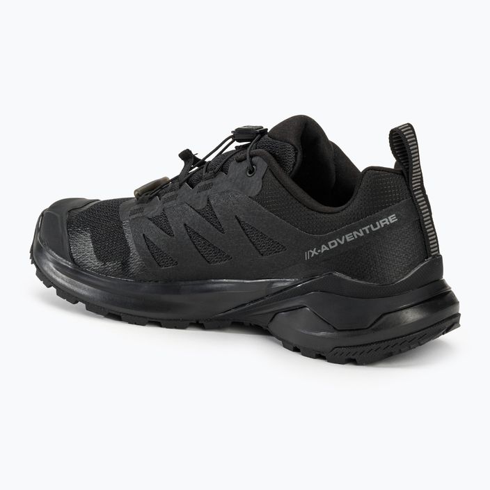 Pantofi de alergare Salomon X-Adventure pentru bărbați negru/negru/negru 3