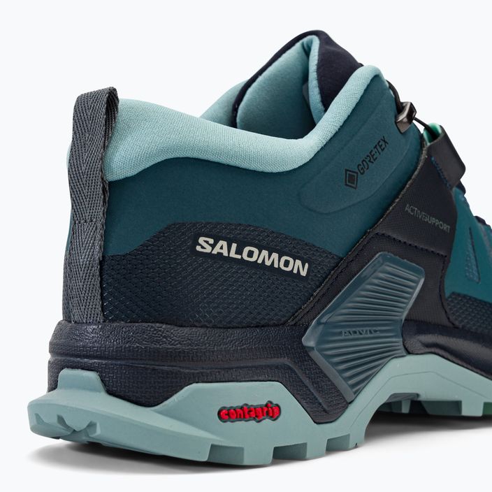 Cizme de trekking pentru femei Salomon X Ultra 4 GTX albastru marin L47352900 10