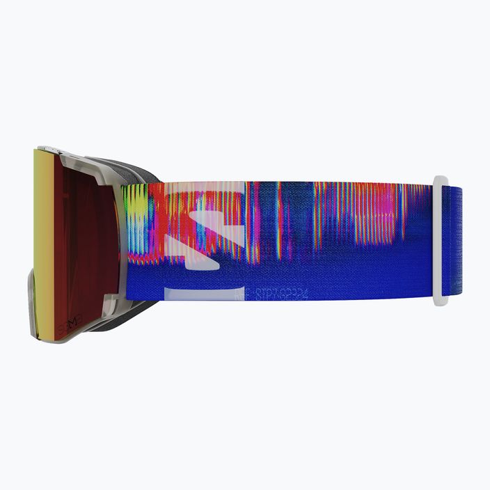 Ochelari de schi Salomon S View Sigma translucid înghețat/roșu maculat roșu 6