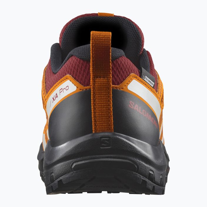 Pantofi de trekking pentru copii Salomon Xa Pro V8 CSWP roșu/negru/opărat pentru copii 14