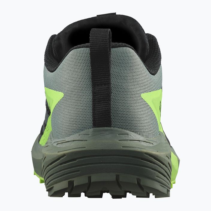 Pantofi de alergare pentru bărbați Salomon Sense Ride 5 negru/laurel wreath/gecko verde 10
