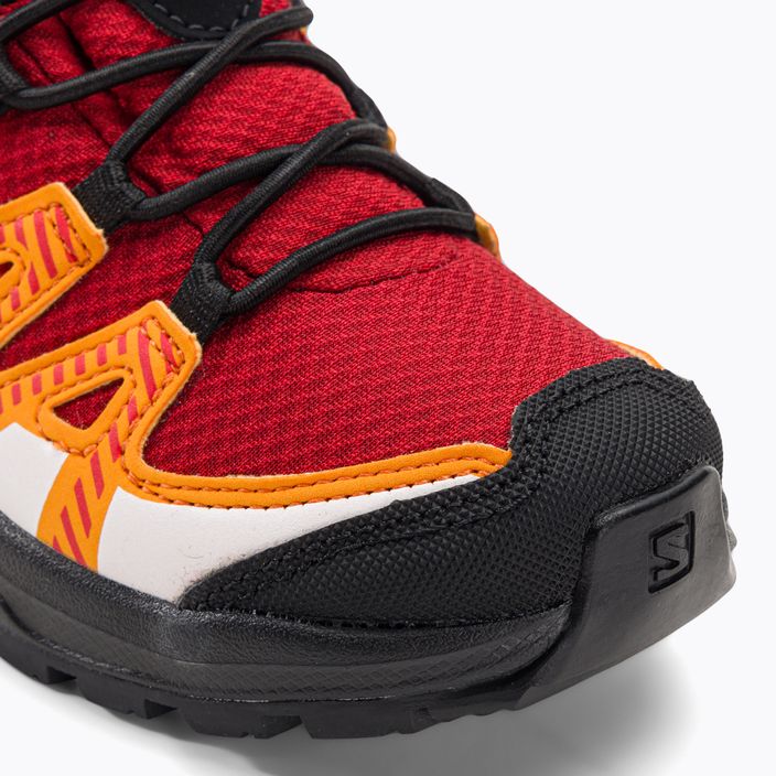 Pantofi de trekking pentru copii Salomon Xa Pro V8 CSWP roșu/negru/opărat pentru copii 7