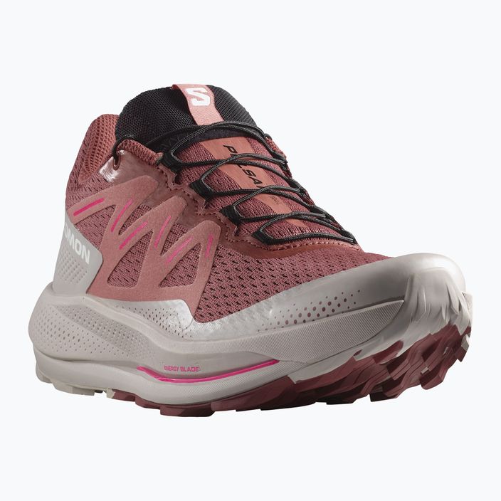 Salomon Pulsar Trail pantofi de alergare pentru femei piele de vacă/ashes of roses/pink glo 11
