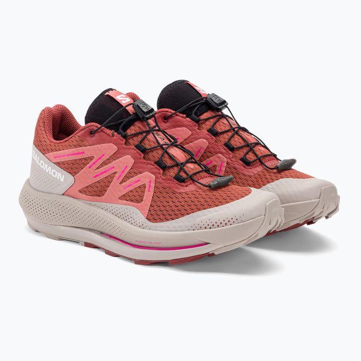 Salomon Pulsar Trail pantofi de alergare pentru femei piele de vacă/ashes of roses/pink glo 4