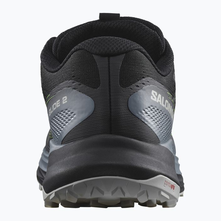 Pantofi de alergare pentru bărbați Salomon Ultra Glide 2 negru/piatră de cremene/gecko verde 14