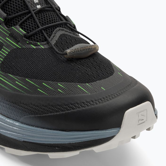 Pantofi de alergare pentru bărbați Salomon Ultra Glide 2 negru/piatră de cremene/gecko verde 7