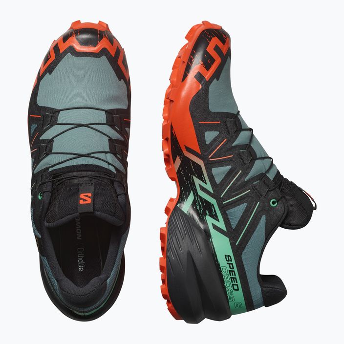 Încălțăminte de alergare pentru bărbați Salomon Speedcross 6 GTX north atlantic/black/cherry tomato 5