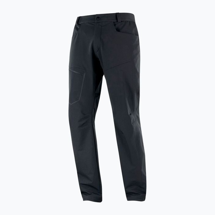 Pantaloni de trekking pentru bărbați Salomon Wayfarer Warm deep black 3