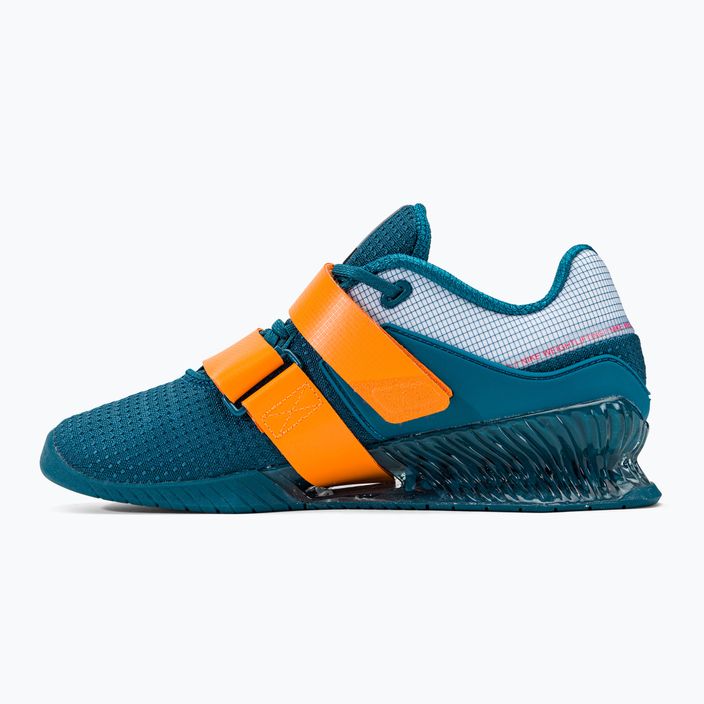 Nike Romaleos 4 albastru / portocaliu haltere pantofi de haltere 10