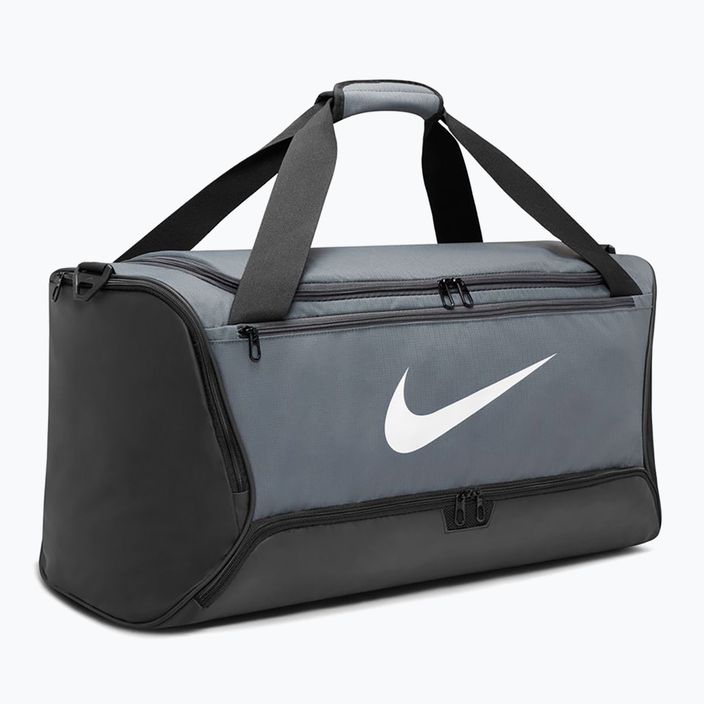 Geantă de antrenament Nike Brasilia 9.5 60 l grey/white 2