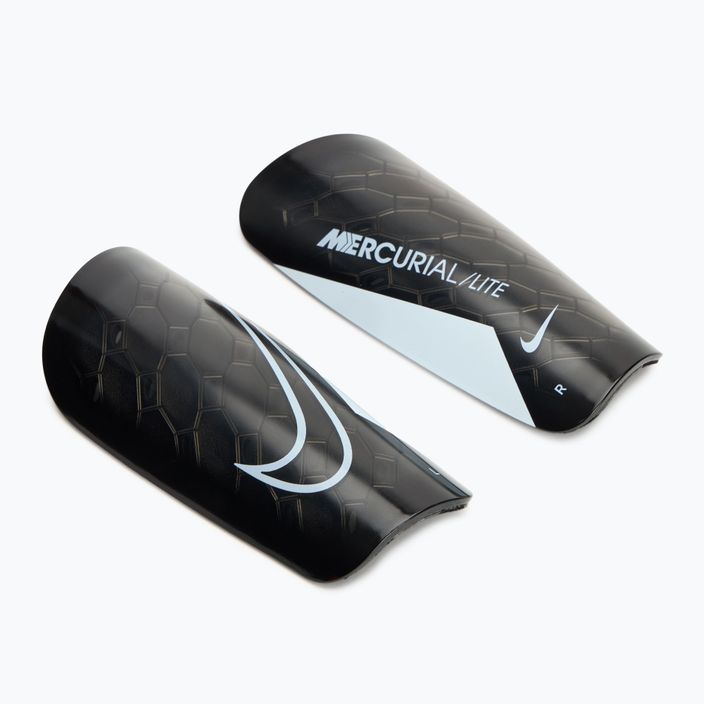 Protectori de fotbal Nike Mercurial Lite black / black / white 3