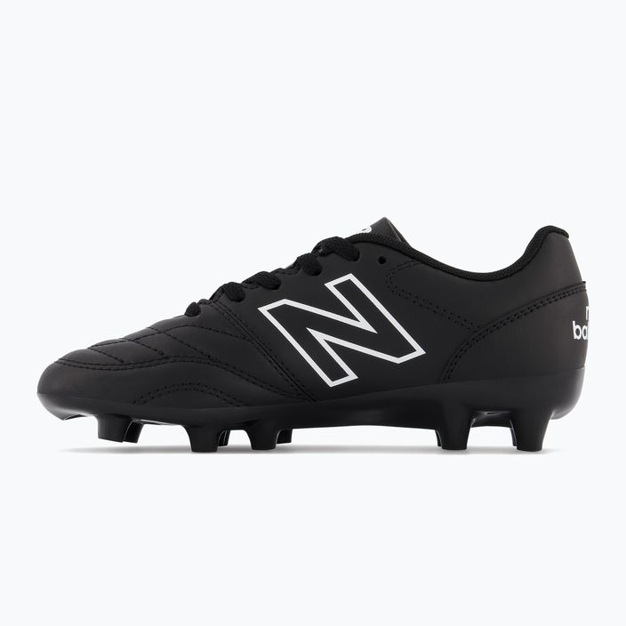 Încălțăminte de fotbal pentru copii New Balance 442 V2 Academy FG neagră NBJS43F 12