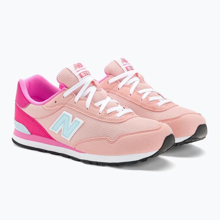 Pantofi pentru copii New Balance GC515SK roz 4