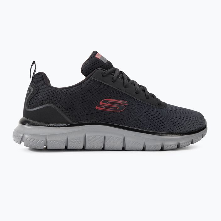 SKECHERS Track Ripkent pantofi de antrenament pentru bărbați negru / cărbune 2